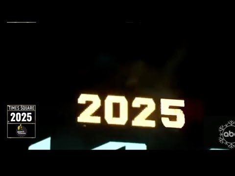 2025 Ball Drop New York City Concept