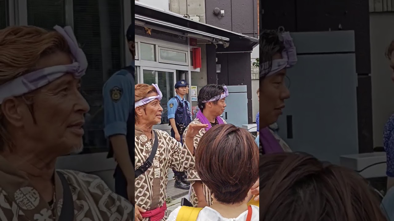 羽賀研二さん、そしてまさかの交番前🚨👮、【浅草三社祭2025】