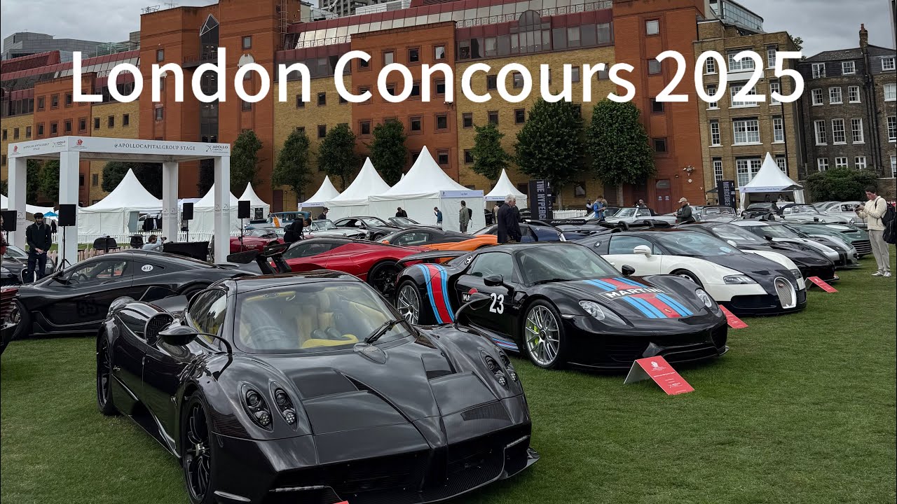 2025 London Concours Walk Around - Rare HyperCars And More!