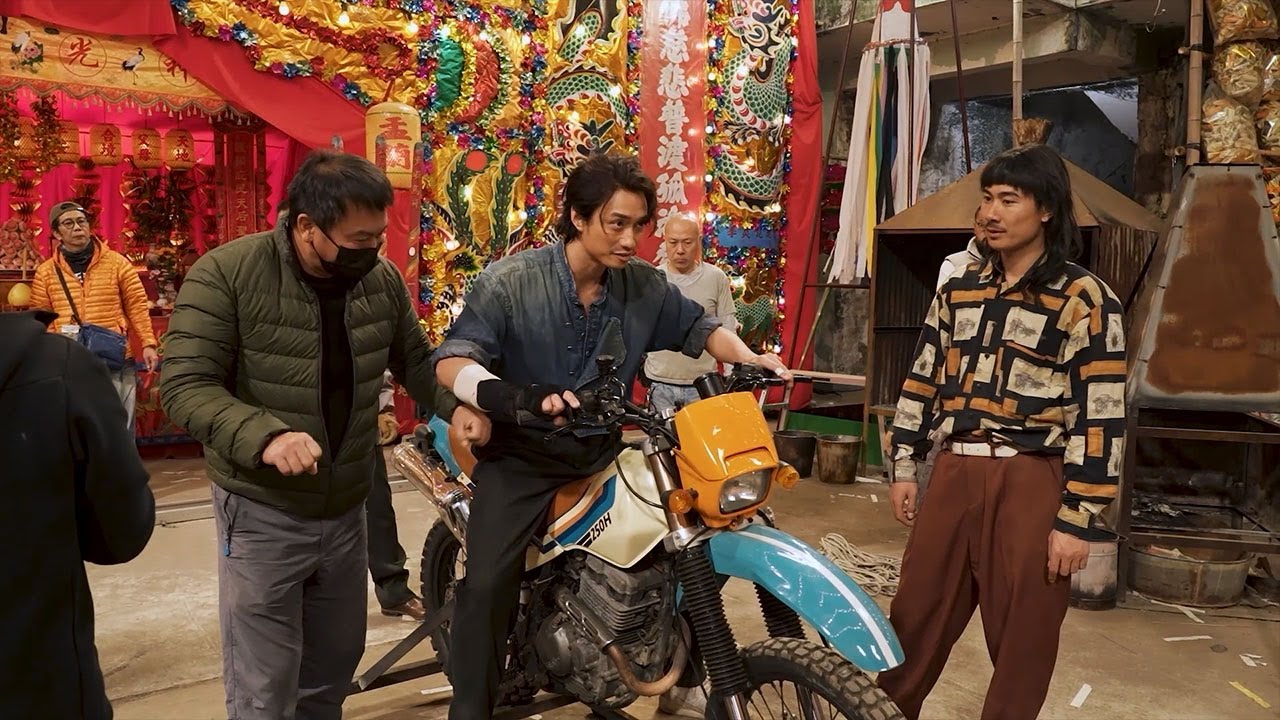 2025年1月17日(金)公開『トワイライト・ウォリアーズ 決戦！九龍城砦』｜メイキング映像＜バイクに初挑戦＞