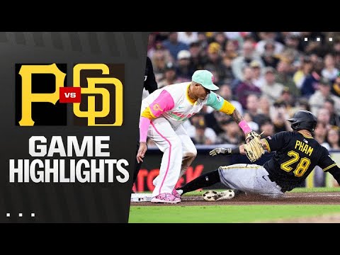 パイレーツ対パドレス戦ハイライト（2025年5月30日）| MLBハイライト
