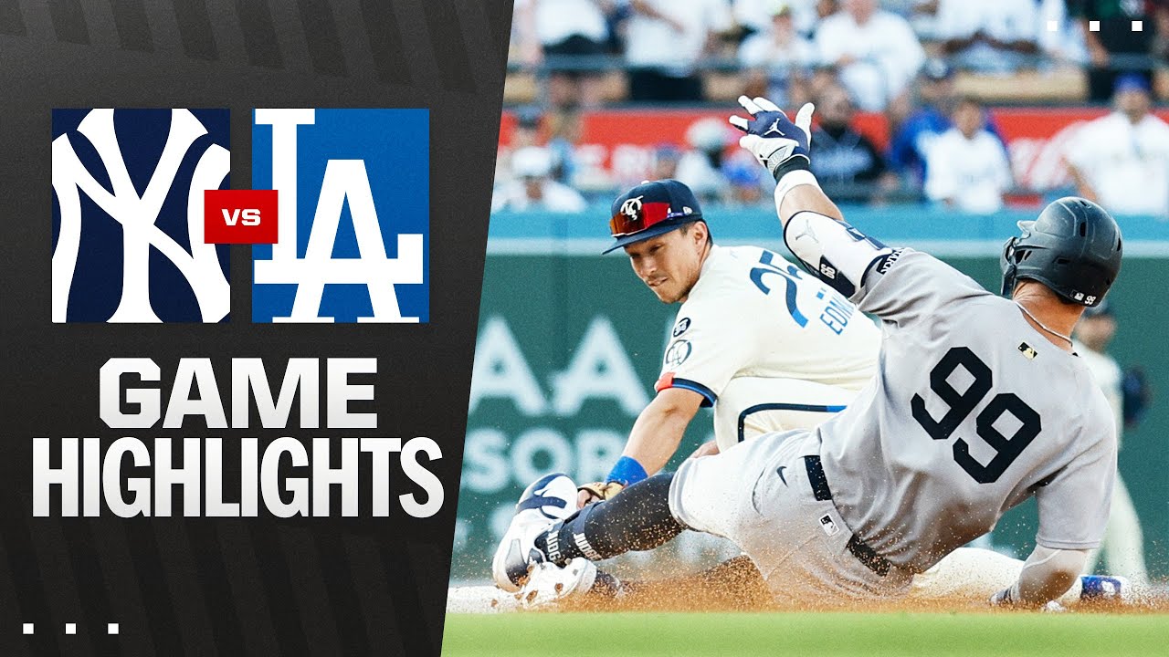 ヤンキース対ドジャース戦ハイライト（2025年5月31日）| MLBハイライト