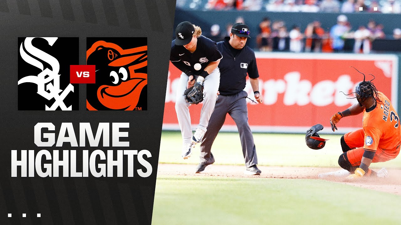 ホワイトソックス対オリオールズ戦ハイライト（2025年5月31日）| MLBハイライト