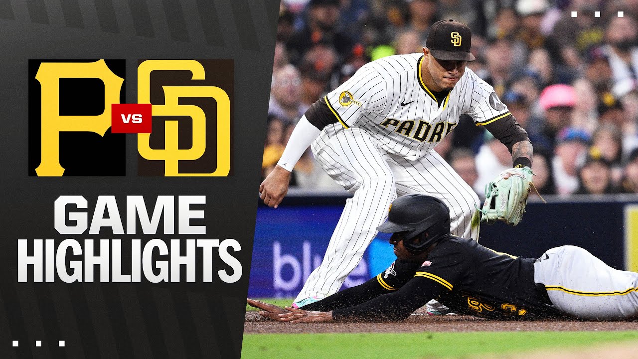 パイレーツ対パドレス戦ハイライト（2025年5月31日）| MLBハイライト