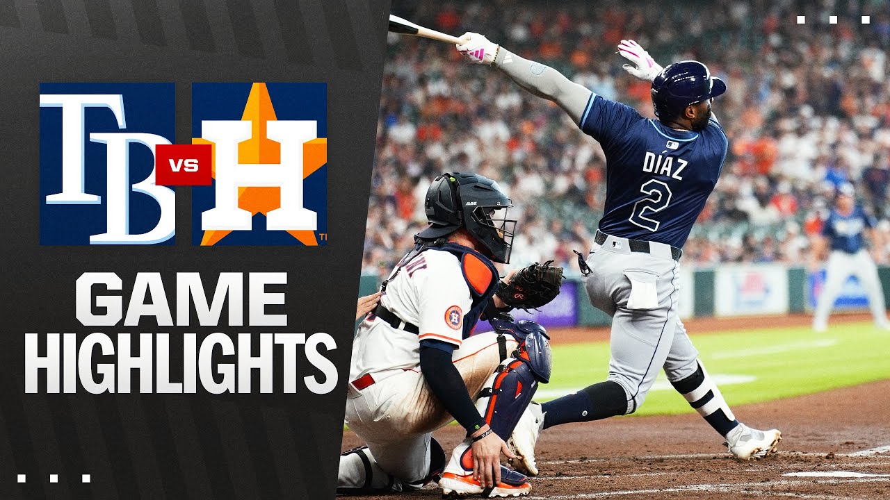 レイズ対アストロズ戦ハイライト（2025年5月31日）| MLBハイライト