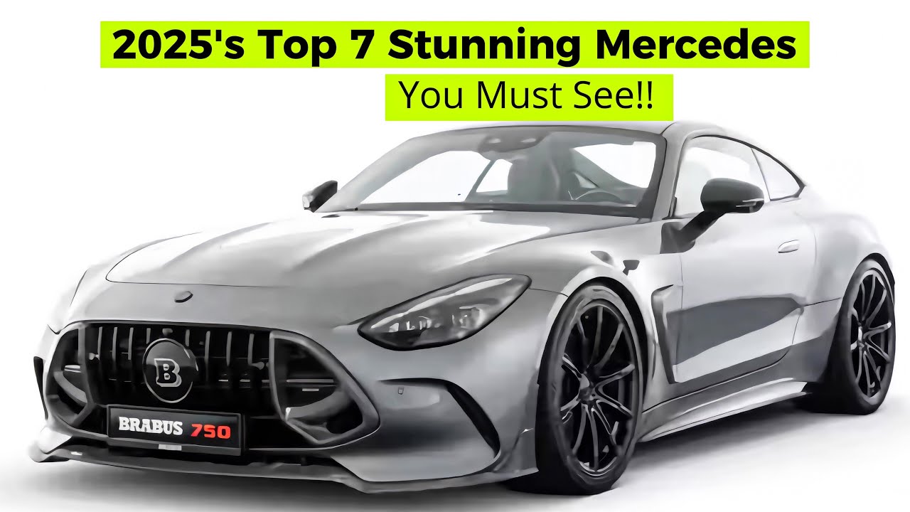 2025's All New 7 Most Beautiful Mercedes Coupes