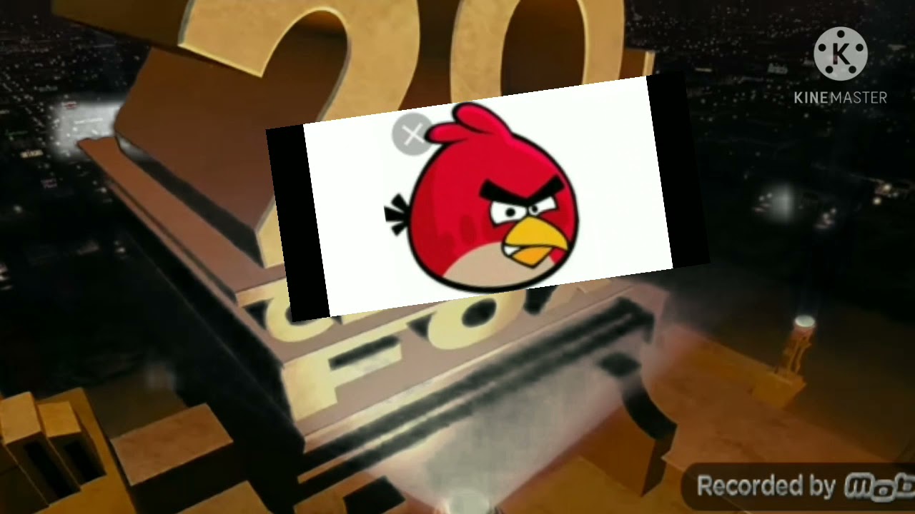 20th century fox logo (the angry birds movie vairant)