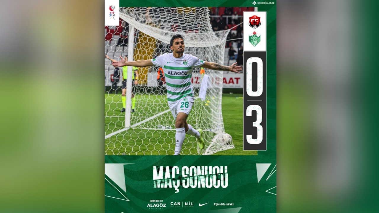24 Erzincanspor 0-3 Iğdır FK | GENİŞ ÖZET | PLAY-OFF