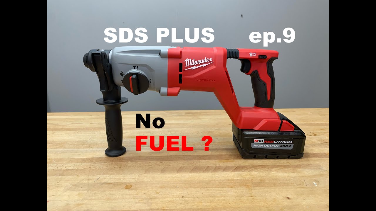 24-17 | Milwaukee M18 brushless 1 Inch SDS-plus rotary hammer drill | 2613-20 | ep.9