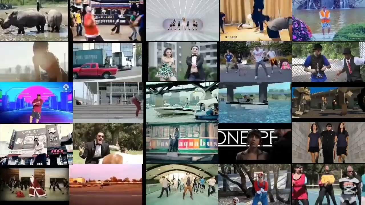 25 Gangnam Style Mashup