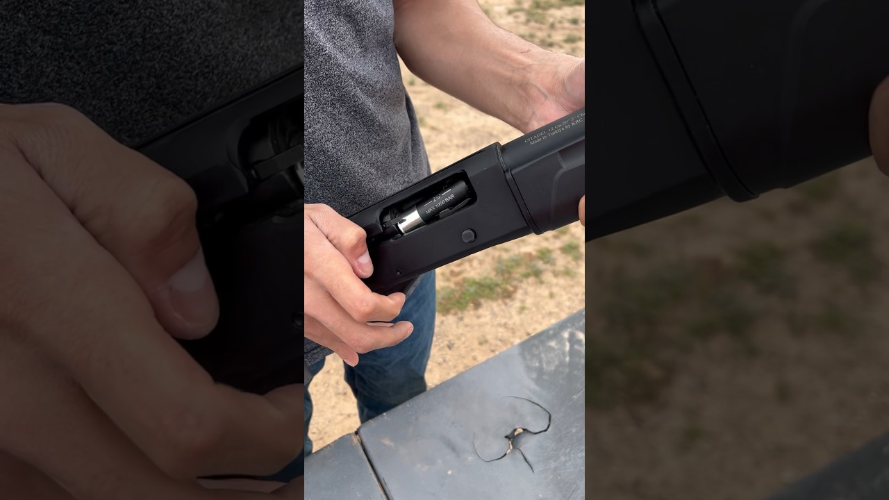 $250 Semi-Auto 12 Gauge #12gauge #shooting #explosives