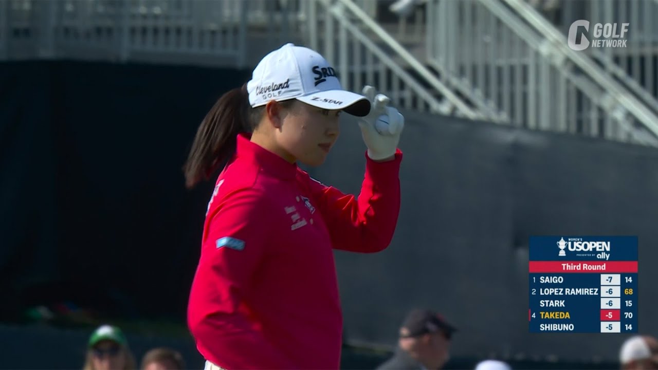 【全米女子25】竹田麗央、ムービングデーに2つ伸ばして優勝争いへ