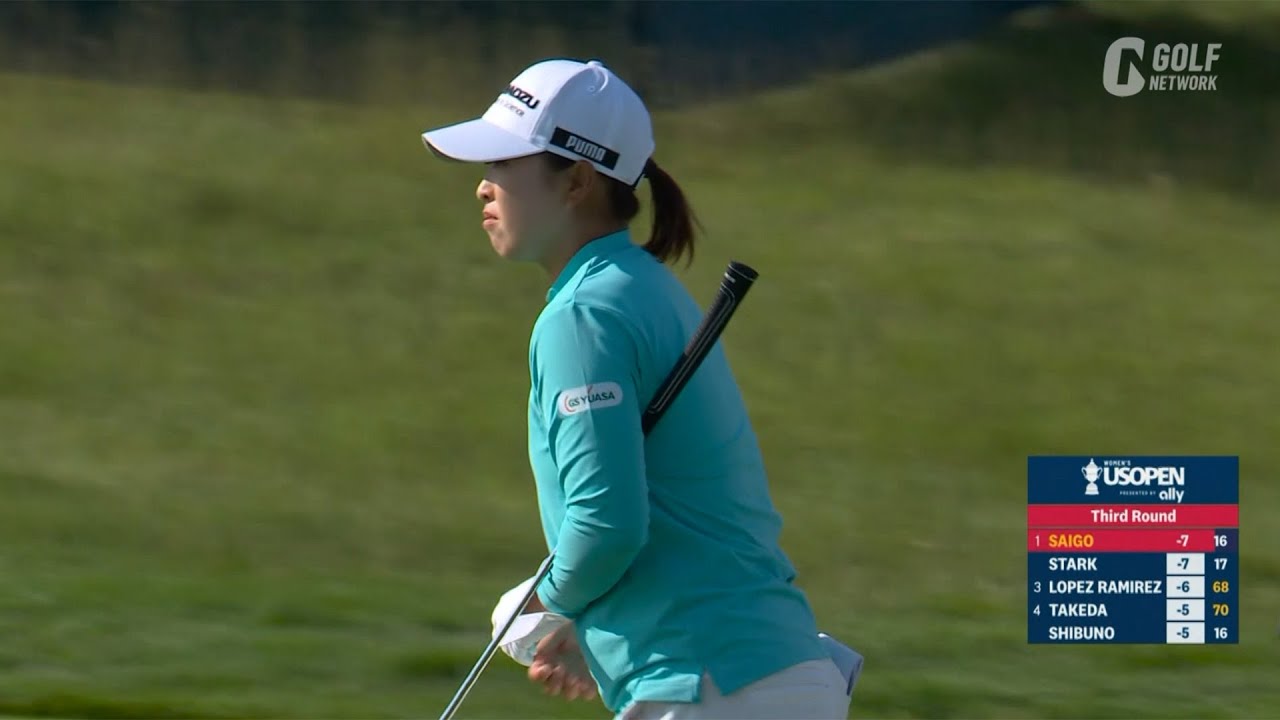 【全米女子25】メジャー連勝へ！西郷真央は3つ落とすも2打差3位