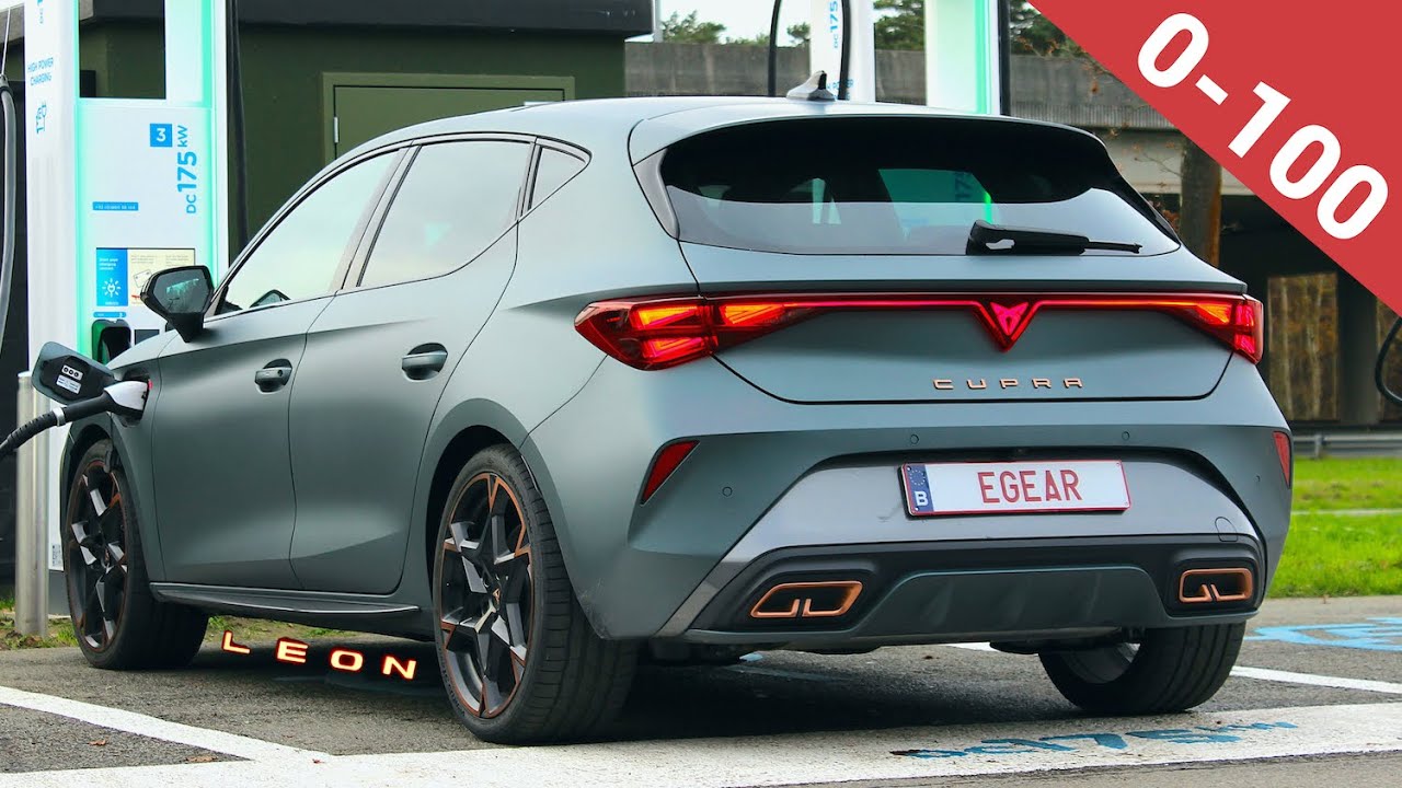 272HP CUPRA Leon VZ PHEV (2025) // 0-100 in Germany