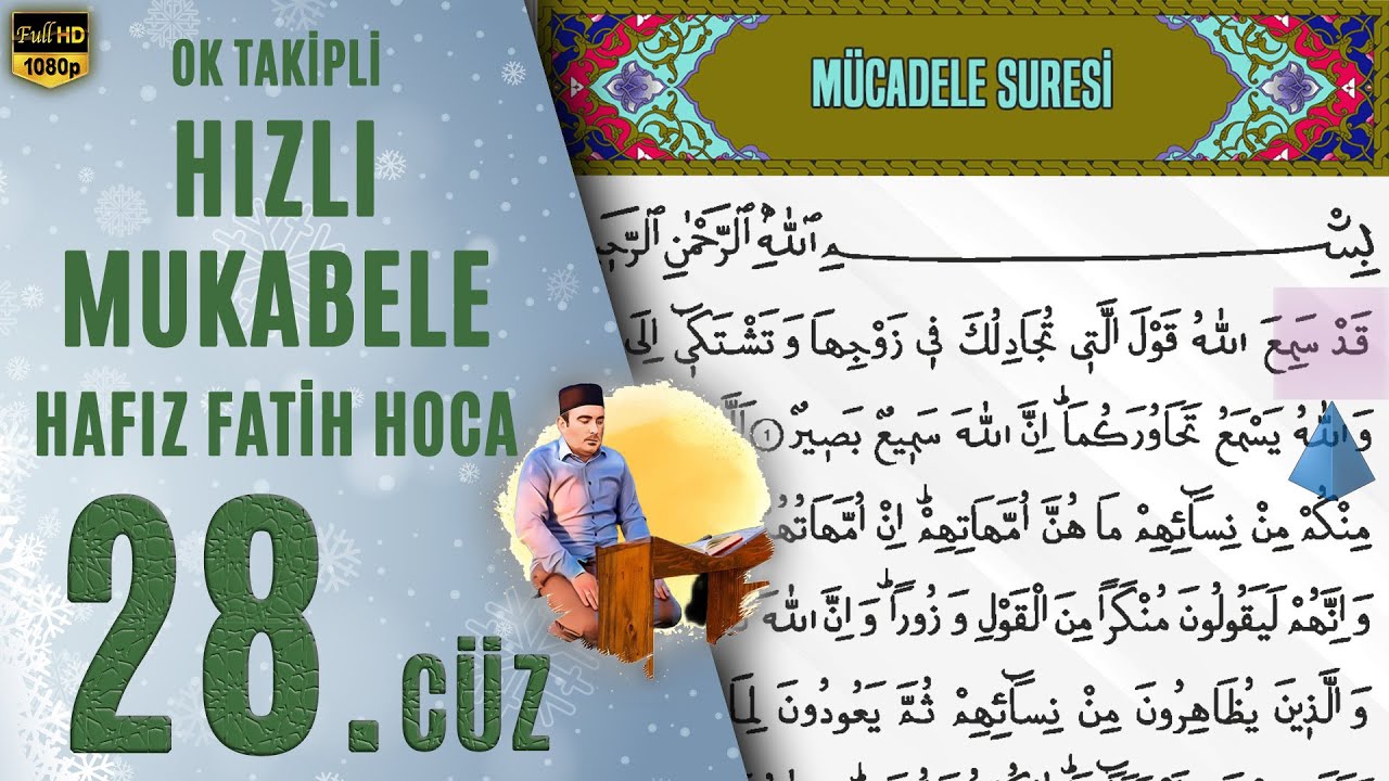 28  Cüz Hızlı Mukabele Hafız Fatih Hoca