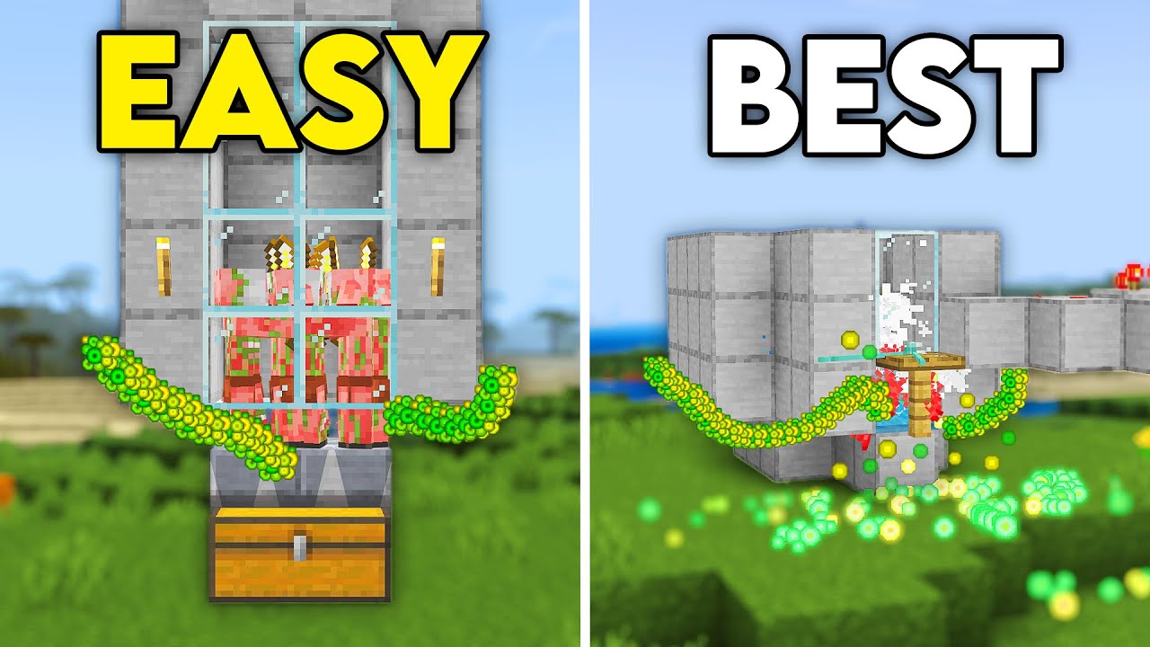 3 BEST XP FARMS in 1.21 Minecraft Bedrock & PE !