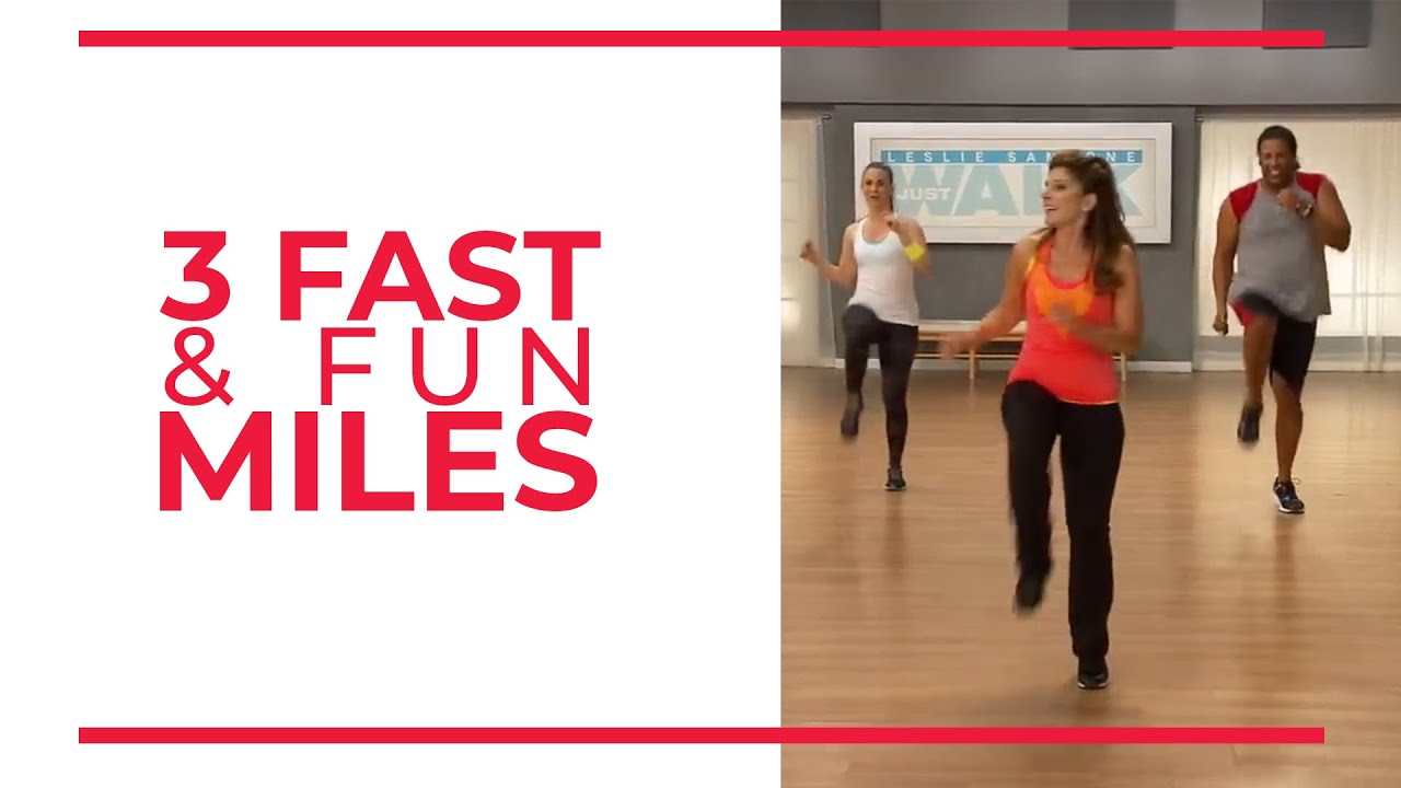 3 Fast & Fun Miles - Mile 3 | Walk at Home Workout