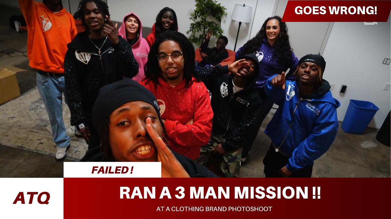 3 man mission at Clothing Brand shoot (GONE WRONG)!! [ATQ]