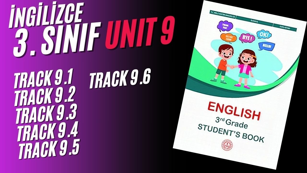 3. SINIF UNIT 9 İngilizce Dinleme Metinleri - MEB Yayınları