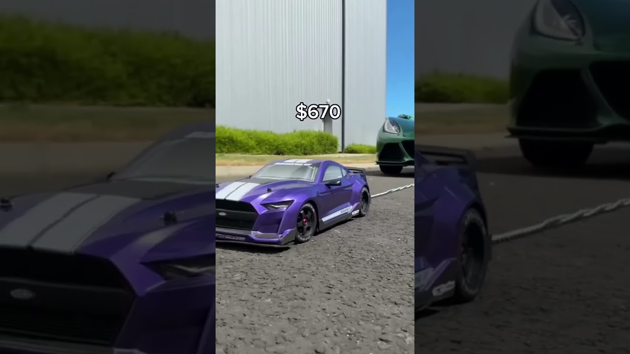 3000$ RC vs car