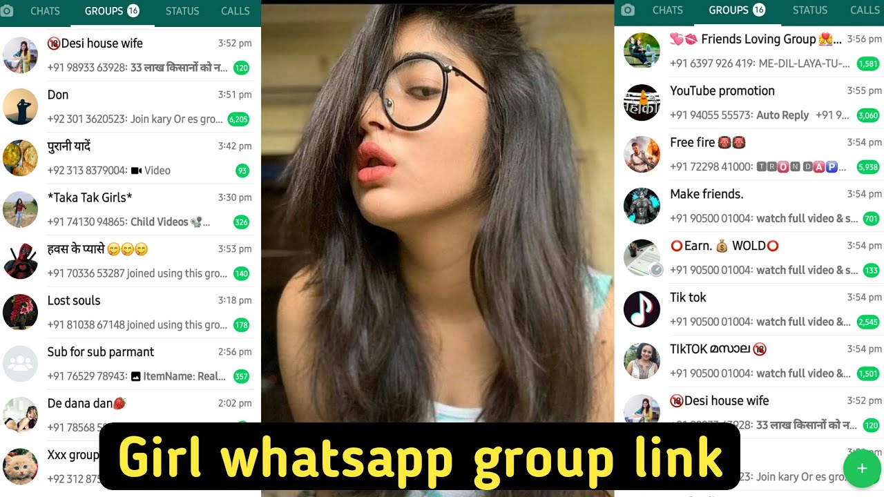 340+ Girls WhatsApp Group Link 2023