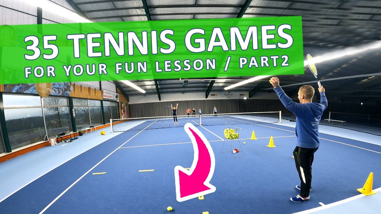 35 Funny Tennis Games 🔥 Endless Fun For Beginners & Advanced ▶ Part 2