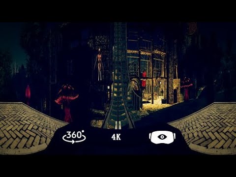 360° Horror Roller Coaster - 4K Virtual Reality Ride