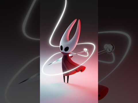 3D modeling Hornet from Hollow Knight, what should I model next? #blender #3Dart #graphicdesign