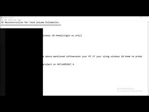 3D Reconstruction Image Food Volume Estimation Matlab Projects