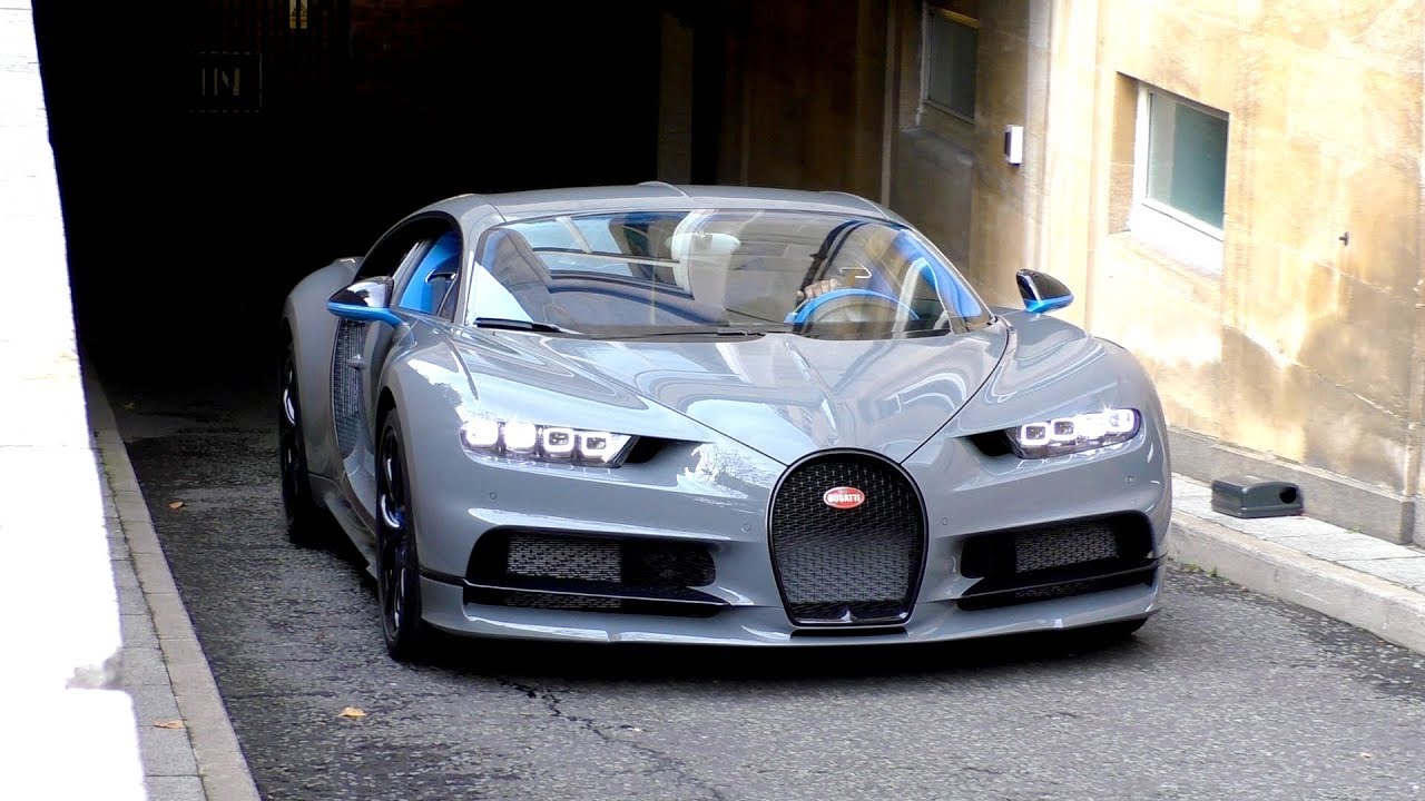 $3Million Nardo Grey Arab Bugatti Chiron arrives in London!