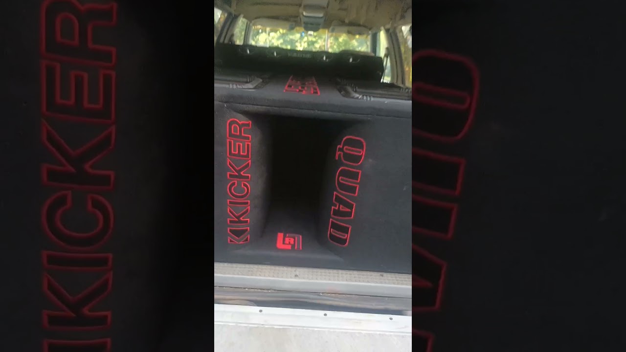 4 12s kicker quad box