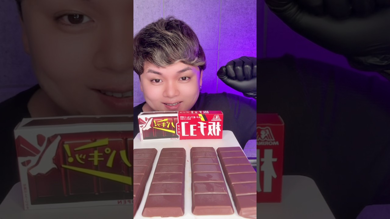 ママには内緒だよ…板チョコアイス4枚も食べること🤫🍫