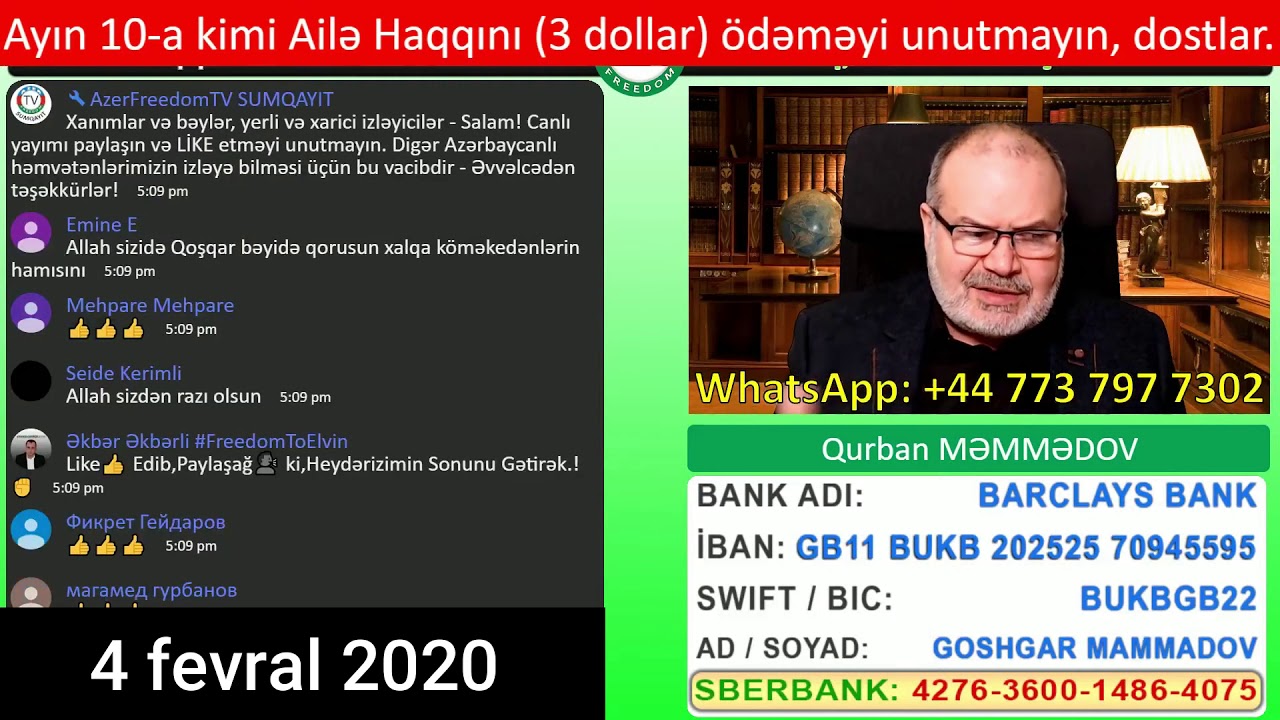 4.2.20: Rafael Piriyev azadlıqda və Elvin İsayevi kim satdı?