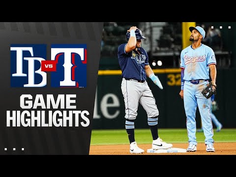 レイズ対レンジャーズ戦ハイライト（4/6/25）| MLBハイライト