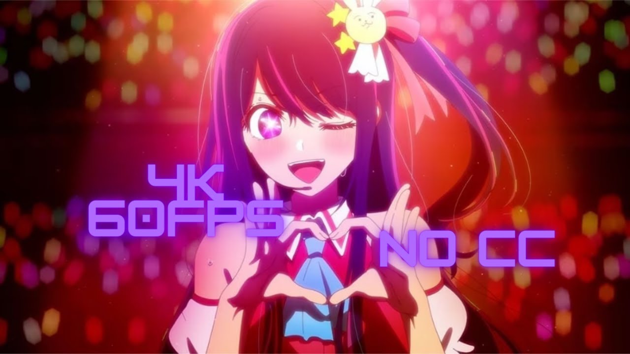 4K + 60 FPS: Ai Hoshino - Scenepack (no CC) // Oshi no ko