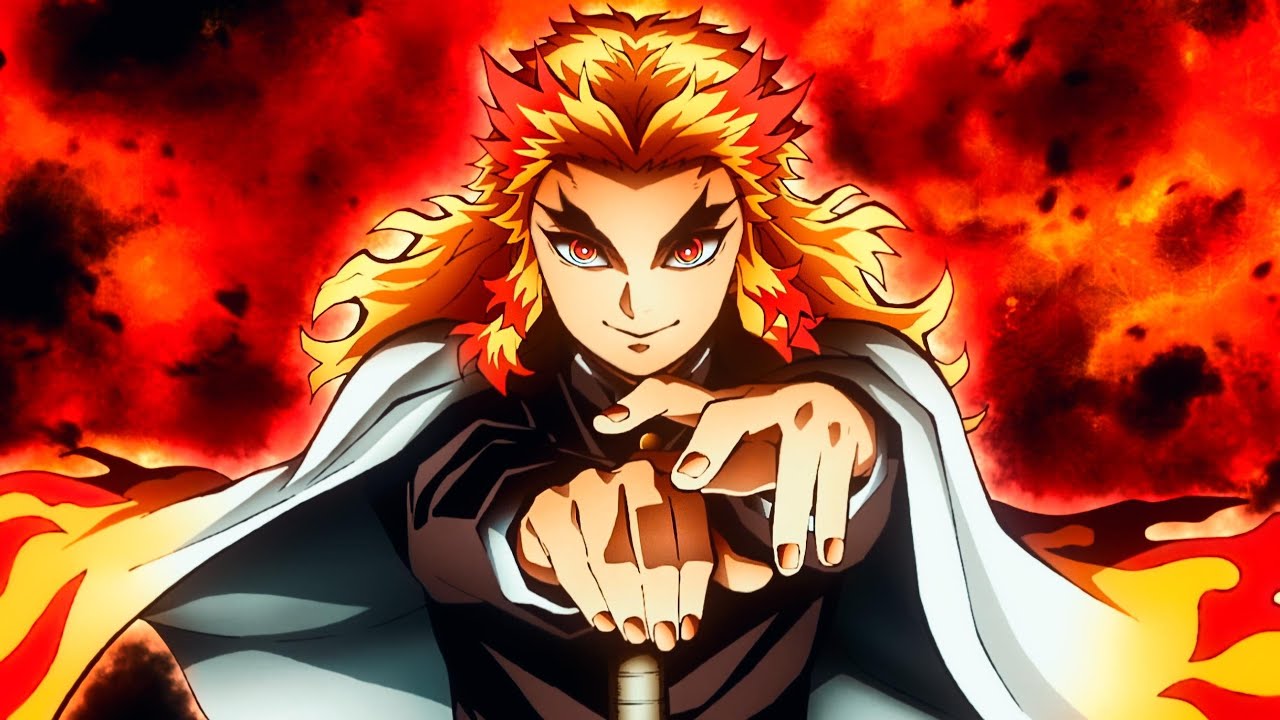 4k Rengoku Clips For Edits/Intros +CC