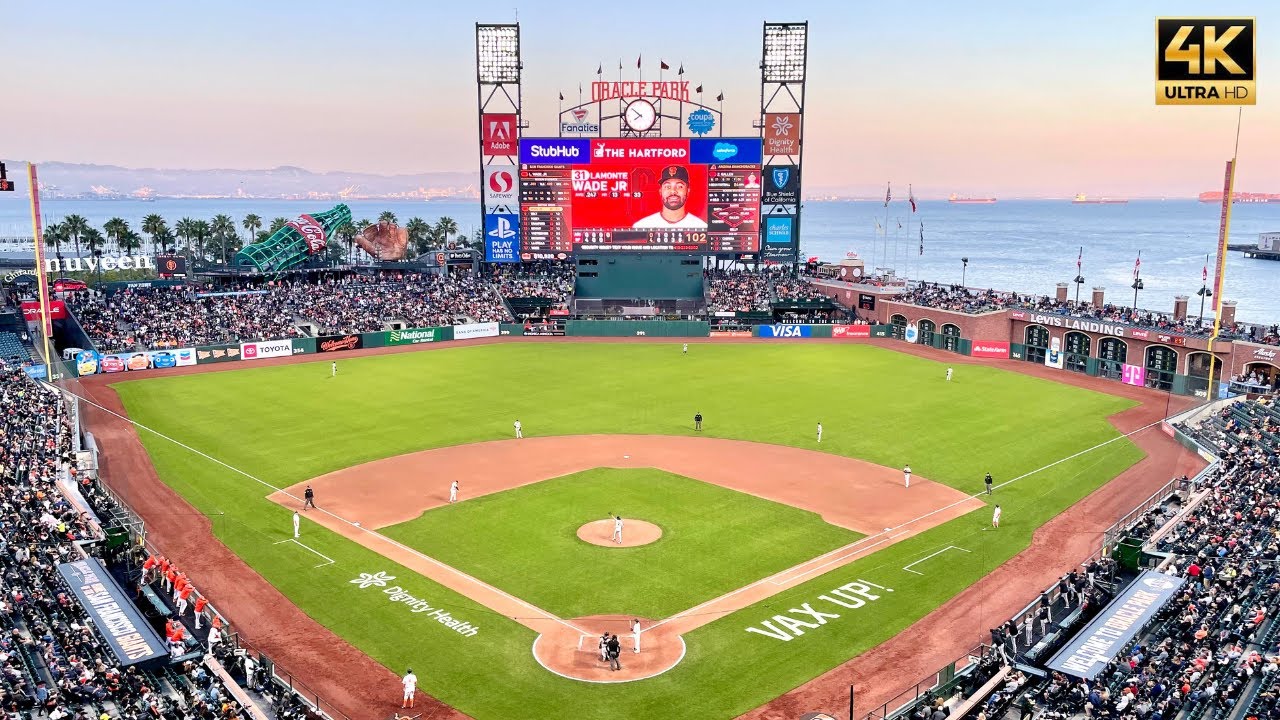 [4K] San Francisco Giants Stadium, Oracle Park 2023 Walking Tour | California