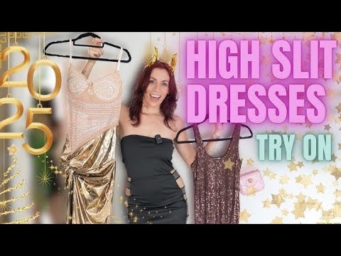 4K SHEER DRESS TRY ON HAUL KELSEY | NEW YEARS SPECIAL 🎉