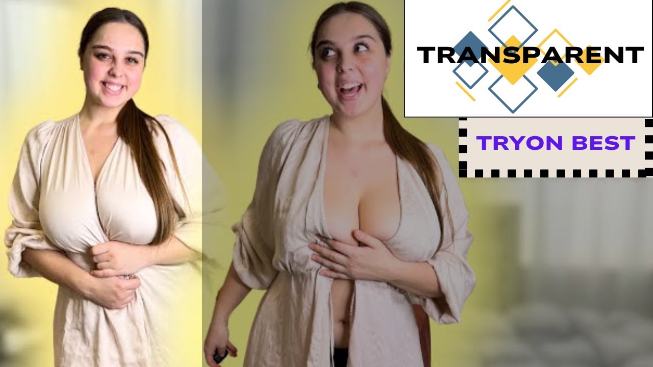 4K Undo Dress TRY ON HAUL#asmr #viralvideo