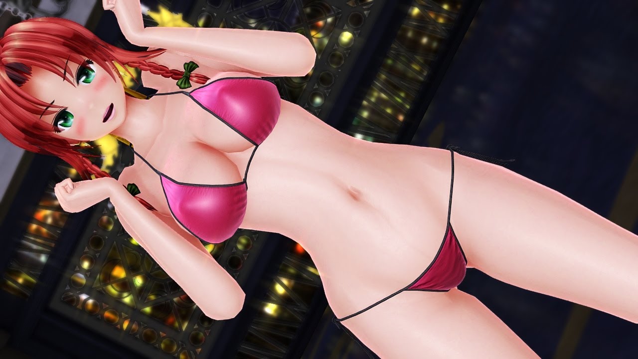 【4K/60FPS】[東方MMD] Say So - プルルン美鈴 ビキニ Pururun Meiling Bikini