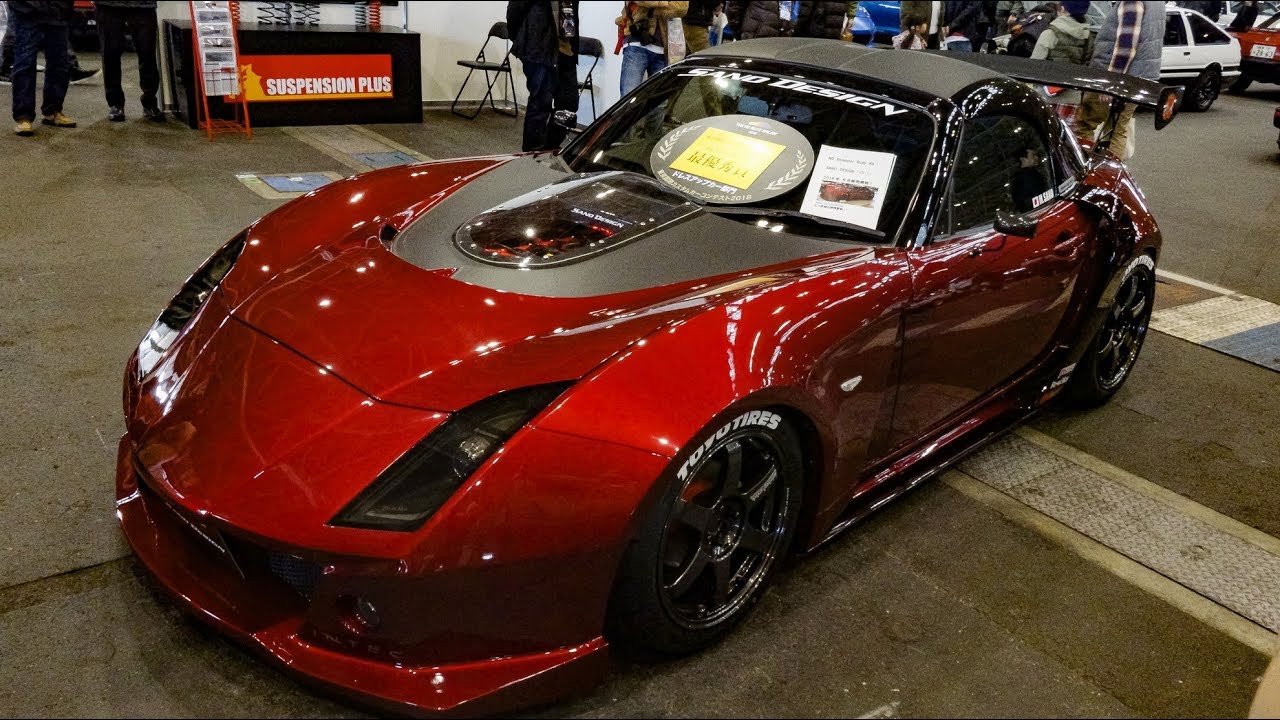 (4K)SANO DESIGN MAZDA ND Roadster SD-1 bodykit - NAGOYA AUTO TREND 2018