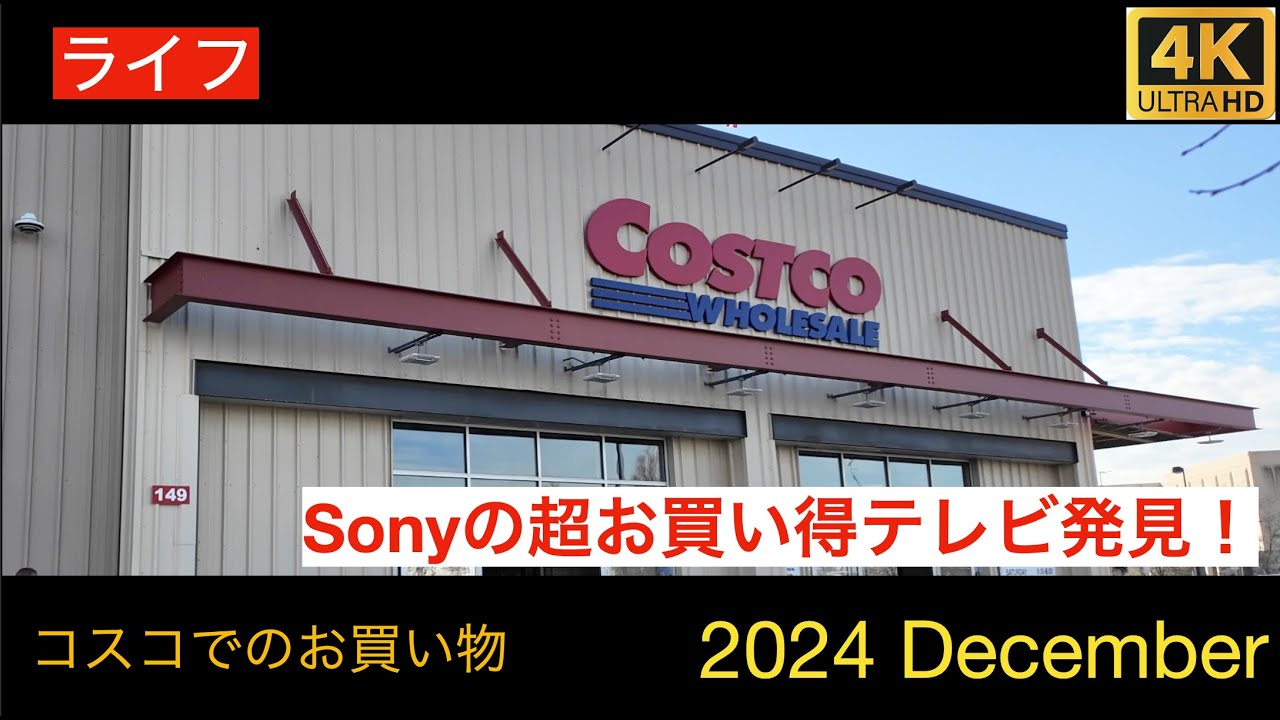 [海外][4K]　アメリカ　ニュージャージー・ニューヨーク海外生活Vlog　コスコに行ってみよう！①