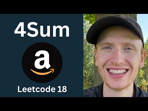 4Sum - Leetcode 18 - Two Pointers (Python)