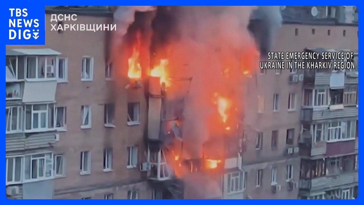 ウクライナ・ハルキウ　ロシア軍のドローン攻撃などで4人死亡｜TBS NEWS DIG