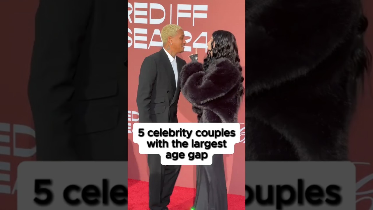 5 celebs couples largest age gap #celebrity #hollywood #facts #fyp #entertainment #edit #actor
