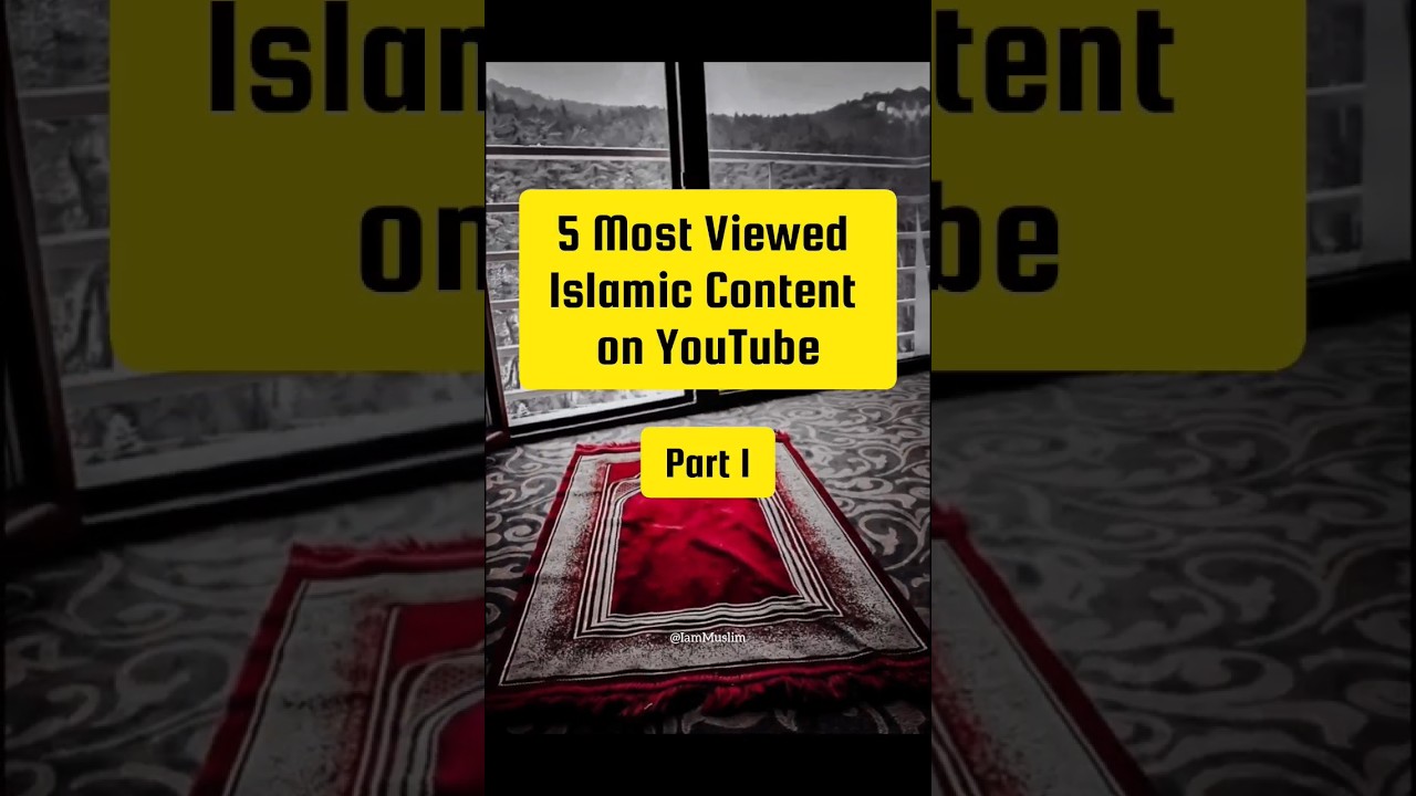 5 Islamic YouTube Channel Ideas #youtubechannelideas2024 #youtubeislamicvideos #shorts