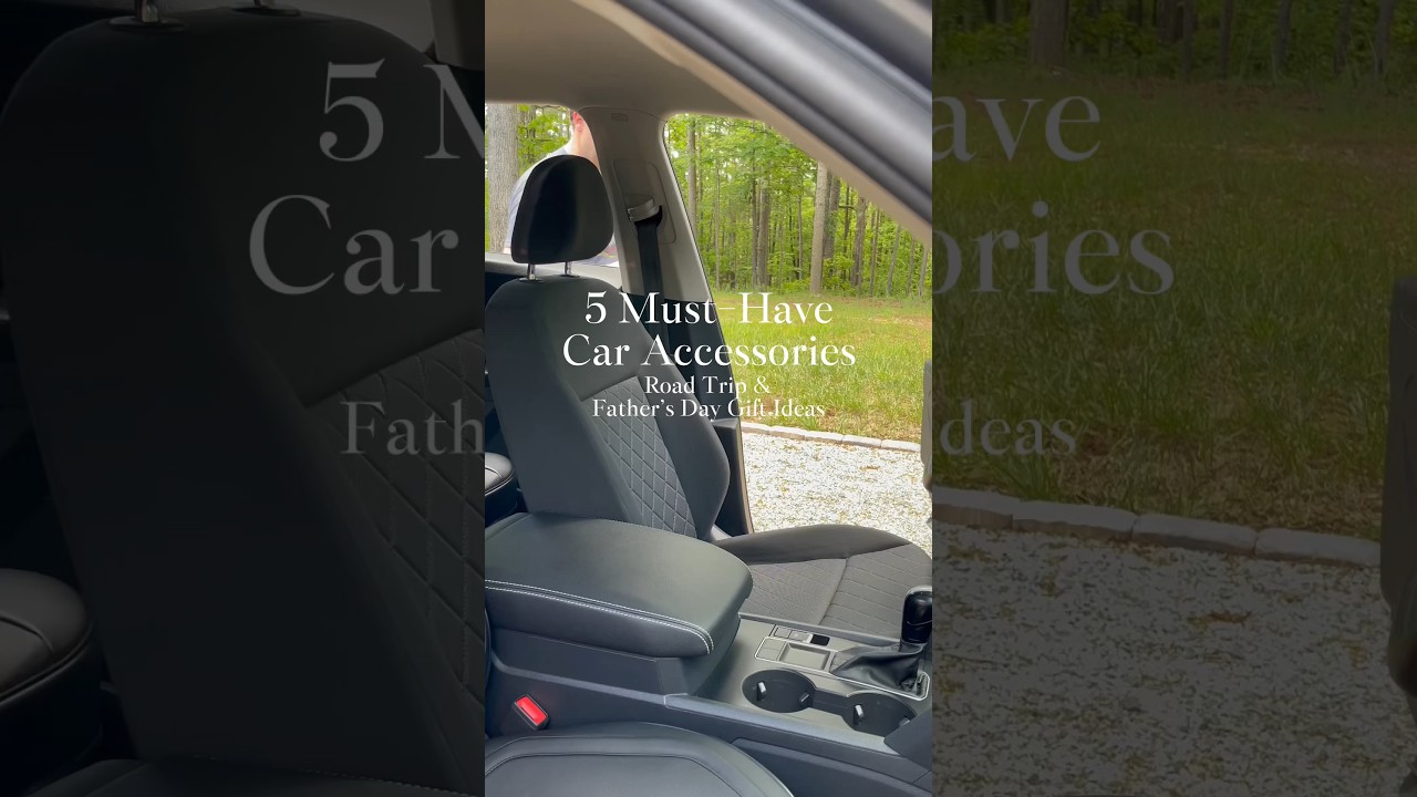 5 Must-Have Car Accessories