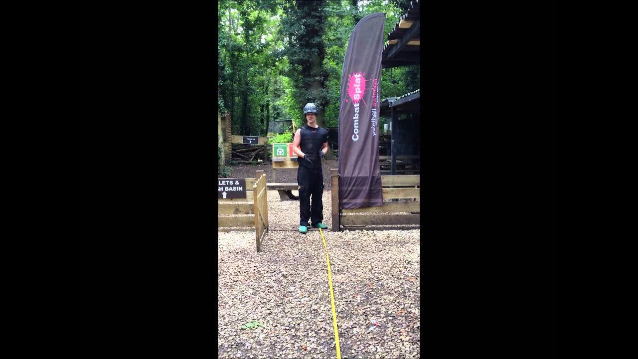 .50 cal Paintball vs .68 cal- The Pain Test
