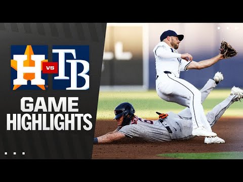 アストロズ対レイズ戦ハイライト（5/20/25）| MLBハイライト