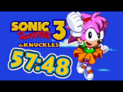 57:48 Amy origins S3K Speedrun